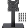 Selius Supporto universale per monitor TV, regolabile in altezza e inclinabile, compatibile con schermi da 23 a 55 pollici