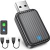 Selius Adattatore wireless CarPlay e Android Auto con connessioni USB-C e USB-A