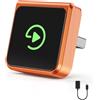 Selius Adattatore CarPlay e Android Auto wireless - Mini, stabile, Plug & Play, USB/Type-C