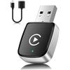 Selius Adattatore wireless per CarPlay - Bluetooth 5.3 e Wi-Fi a 5.8 GHz - con dongle USB-C/A