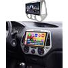 Selius Autoradio 2 DIN con schermo touchscreen IPS da 9 pollici e compatibilità wireless con CarPlay e Android Auto