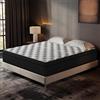 DEWINNER Materasso 180 x 200 cm | Ibrido materasso a molle insacchettate | spessore 25 cm | schiuma a memoria di forma alta densite | durevole e traspirante | materasso a 2 posti | fermezza media | certificato