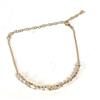 CHANEL Collana CHANEL CC Coco Mark catena stella girocollo strass oro B24C mai usata