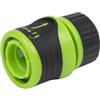 Sealey Soft Touch JS3051 - Connettore per Tubo Flessibile con Blocco dell'Acqua, Colore: Verde