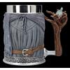 Figuren Shop GmbH Uomo Anelli Krug - Gandalf Il Graue Figura Dipinto a Mano Fantasy Tazza 600 ML