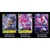 Bandai One Piece TCG Perona & Kumacy (TC-02) 3 carte francobollo promozionale Asia...