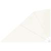 vidaXL Tenda Laterale per Balcone Pieghevole Crema 160x240 cm