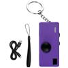 Generic Portachiavi portatile con mini camma Full HD 1080P con fotocamera tascabile | Telecamera tascabile per pollice con video Full HD 1080p, 1920x1080p a 30fps, 5,89 x 2,69 x 2,21 cm, 128 GB max, USB Type-C