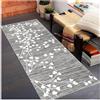 Siunwdiy Tappeto Passatoia Corridoio Lungo 80x200cm Antiscivolo Lavabile Motivo Grigio Chiaro - Tappeto Runner per Ingresso, Cucina, Camera da Letto e Soggiorno - Morbido e Durevole in Poliestere