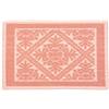 HomeLife Tappeto Bagno in Cotone Rosa 55X140 cm Made in Italy | Tappetino Bagno Assorbente in Rilievo con Fondo Antiscivolo |Tappeto Doccia Lavabile in Lavatrice | Tappetini Scendidoccia Sardo