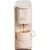 CREATE / THERA EASY/Macchina da caffè espresso a capsule bianco sporco/Contenitore di raccolta, 20bar, silenziosa, finitura anti-impronta, sistema antivibrazione, 1200W