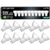 LUTW Lampadine LED GU10 Classe B 5W = 50W Bianco Freddo 6000K 10 Pezzi | Faretti GU10 LED, 850LM, Faretto Led GU10, 110° Angolo del Fascio, Non Dimmerabile, Nessun Sfarfallamento, CRI 80