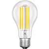 ledscom.de Lampadina LED E27, A70, bianco caldo (2700 K), 12,5 W, 1600lm