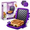 Micro Grill Tostapane classico per microonde, griglia per microonde, tostapane, formaggio alla griglia per 3 minuti, copertura in silicone spesso, sicuro per uso alimentare