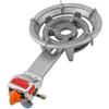 THEGA Stufa A Gas, Fornello A Gas, Bruciatore Wok Ad Anello Da 7,0 KW, Piano Cottura Ad Alta Efficienza Con Protezione Contro Lo Spegnimento Della Fiamma(Ng,61x34x14cm)