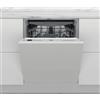 Whirlpool WIC 3C33 F Lavastoviglie a Scomparsa totale 14 coperti Classe D