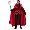 WIDMANN Costume da Diavolo, Demone, Inferno, Halloween