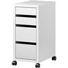 Ikea MICKE - Cassettiera su ruote, 35 x 75 cm, colore: Bianco