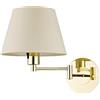 Lindby Applique 'Pola' (Moderno) colore Beige, in Tessuto ad es. Soggiorno & Sala da pranzo (1 luce, E27) di Lindby | applique in tessuto, applique