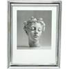 Generico Cornice Foto Argento con Vetro Anti-Appannamento, 4 Design, Disponibile in Misure 9x13cm, 10x15cm, 13x18cm, 15x20cm, 20x25cm, 20x30cm, 21x29.7cm A4 (doppio bordo argento, 13x18cm)