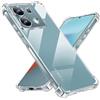 Tentoki Cover per Xiaomi Redmi Note 13 Pro 5G, [Cuscino d'Aria Integrato] TPU Custodia Protettiva Antiurto Ultrasottile,previene l'ingiallimento,pellicola,Trasparente