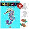 Finoly Mandala da Colorare per Bambini Creativita e Mindfulness | | Libro Mandala da Colorare Bambini Riduce lo Stress | Mandala Animali | Libri da Colorare Mandala A4