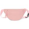 Aucuu Marsupio Donna Uomo, Marsupio in Nylon, Pratica Borsa a Fascia, Marsupi con Cinturino Regolabile, 30 * 16 * 10 cm