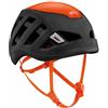 Petzl Sirocco A073DA03 - Casco da arrampicata leggero in policarbonato EPP EPS nero, ventilato con supporto per lampada frontale, alta protezione, M/L, 53-61 cm