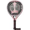 Black Crown - Racchetta da padel Hurricane 2.0 - Forma rotonda - Controllo - Peso 355 gr - Telaio 38 mm 80% Fibra di carbonio - Pala morbida - Livello intermedio - Marta Marrero