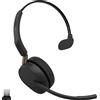 Jabra Evolve3 65 Single-Ear Wireless Bluetooth Headset with Mic, UC, USB-A