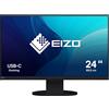 EIZO 60,5Cm (23,8") EV2480-BK 16:09 DVI+HDMI+DP+USB-C Nero