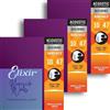 Elisir Elixir Corde per Chitarra Acustica NANOWEB 80/20 Bronze Extra Light .010-.047...
