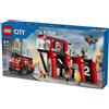 LEGO Set di costruzioni caserma dei pompieri con camion CITY 60414