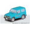 Aoshima Rakupla Snap Kit No.18-TB Suzuki JA11 Jimny Tritone Blu Metallico 1/32 Modello