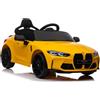 LEAN CARS Auto elettrica BMW M4 gialla