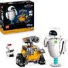LEGO DISNEY PIXAR WALL-E E EVE KIT DI MODELLISMO PER ADULTI DA ESPOSIZIONE