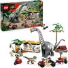 LEGO JURASSIC WORLD ALLA RICERCA DEL RAPTOR E DEL TITANOSAURO CON 2 2 FIGURE DI