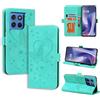 CASAFUNY Custodia per Motorola Moto G57 Cover in Pelle Protettiva Portafoglio Magnetica Flip Case Libro per Motorola Moto G57, Verde