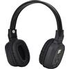 SWDSTP Cuffie radio FM personali portatili con buona ricezione, display a LED, paraorecchie morbide, radio FM per passeggiate, jogging, riunioni, ricevitore FM, alimentate da 2 batterie AAA (non