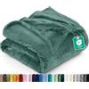 Utopia Bedding Coperta in Pile Coperta Leggera per Letto, Divano o Divano, Adatta a Tutte le Stagioni [152x127 cm, Celadon]