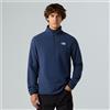 The North Face Pile Glacier 1/4 Zip Summit Navy da Uomo