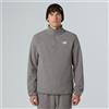 The North Face Pile Glacier 1/4 Zip Mid Grey Heather da Uomo