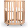 Lettino Ovale Evolutivo Espiro Oasis Legno Naturale