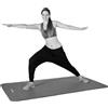 MOVIT 190x60x1,5cm Tappetino per yoga Tappetino per ginnastica Pilates Tappetino per yoga Grigio