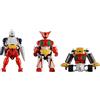 FREEing Set di 3 action figure di Getter Robo, modello "Dynamic Change", altezza 12 cm