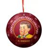 D.BARBERO Pallina di Natale Barbero Rossa con Cioccolatini Cri Cri 50 gr