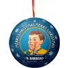 D.BARBERO Pallina di Natale Barbero Blu con Cioccolatini Cri Cri 50 gr