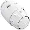 Danfoss 013G6040 Termostato per radiatore RAS-C2 bianco/cromo, sensore integrato, 8 °C-28 °C, connessione, sistemi di riscaldamento domestico, perfetto per l'uso di valvole FS, FN, G Confezione da 6040