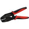 WETEC Pinza crimpatrice per 15 - 25 - 35 mm² | per manicotti isolati e non isolati secondo DIN 46228, con meccanismo a cricchetto e sblocco dei punti di pressione, pinza per manicotto, pinza