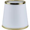 Sinta 6.3 inch E14/E27 Paralumi per Lampade Tessuto Piccolo Paralumi Lampadari Lampadario e Lampada a Muro,Orlo Dorato
